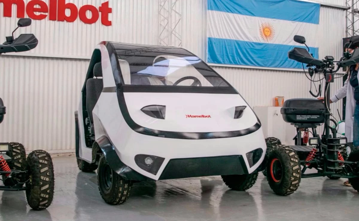 Hamelbot CR2 el nuevo auto eléctrico fabricado en Argentina