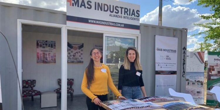 Stand en la exposición rural de Santa Rosa