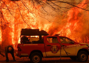 Incendio argentina