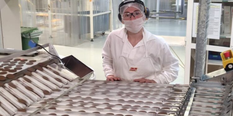 Fábrica de Arcor en Pandemia