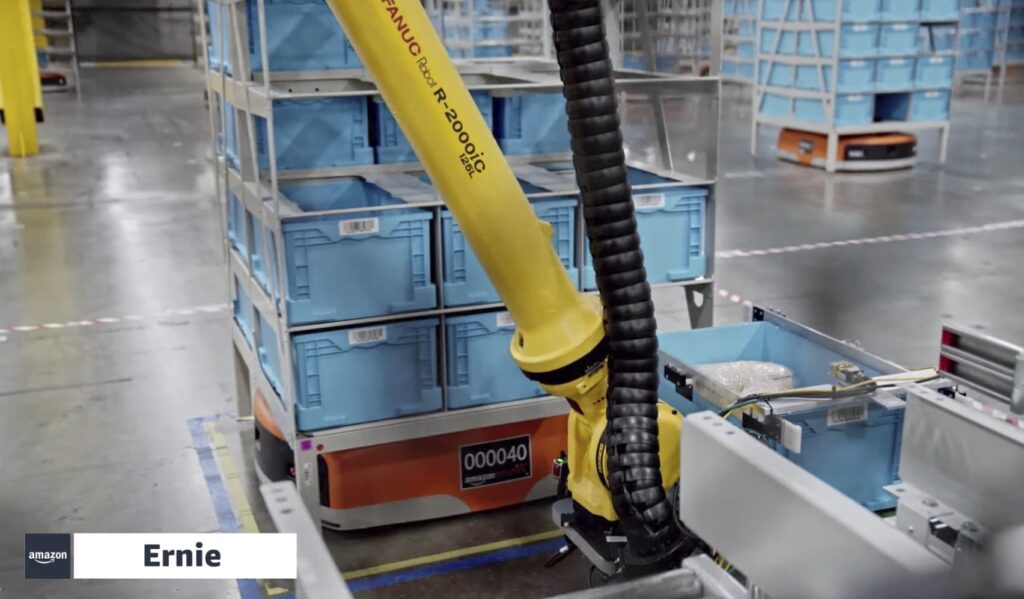 Robot Ernie de Amazon