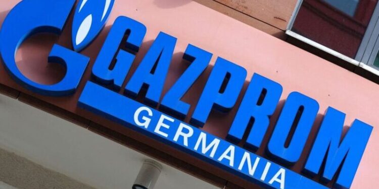 Alemania toma el control de una empresa de energía rusa clave Gazprom
