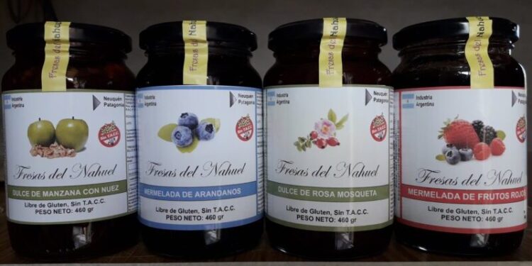 La mejor mermelada de Neuquén Fresas de Nahuel