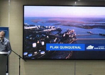 Plan de obras 2020-2025 en el puerto de Bahía Blanca