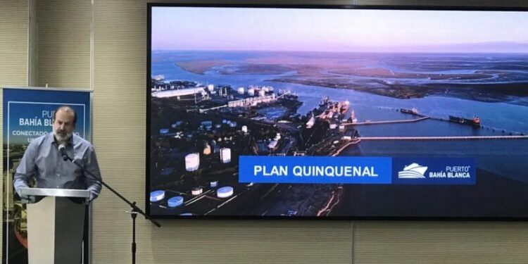 Plan de obras 2020-2025 en el puerto de Bahía Blanca