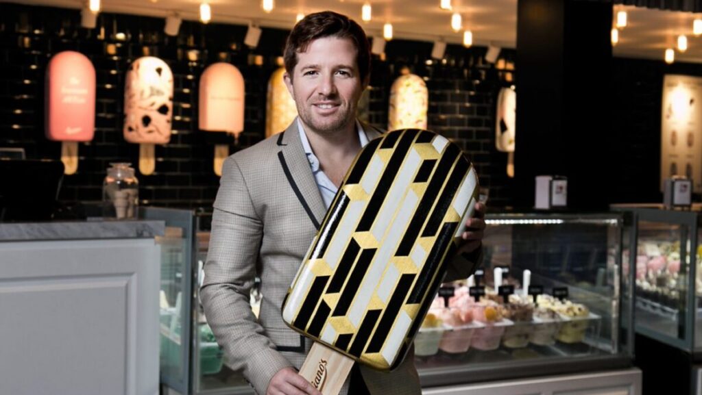 Christian Otero, hijo de Daniel, creadores de heladerías Lucciano's
