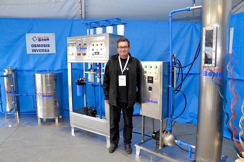Dueño de la empresa de embotellamiento Máquinas Bono