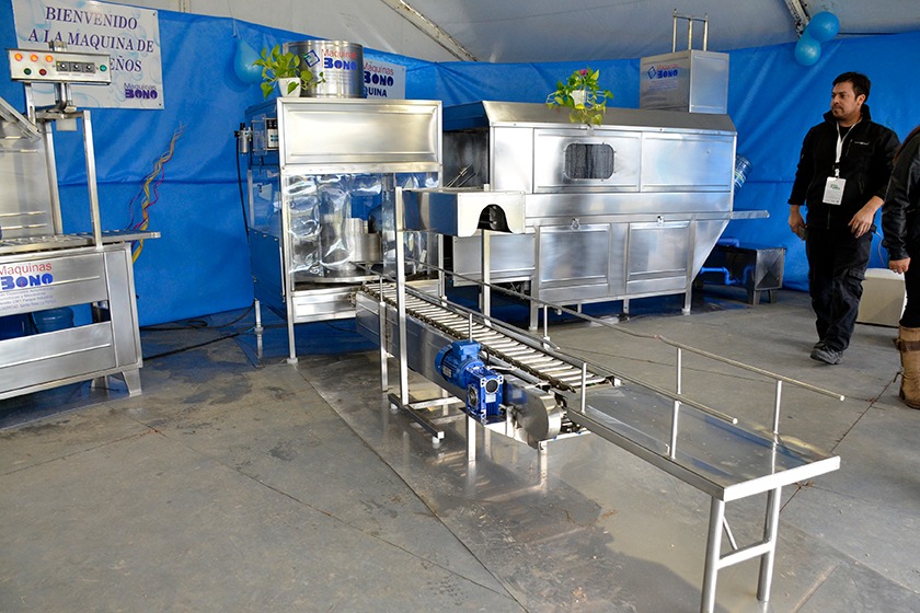Instalaciones de la embotelladora Máquinas Bono