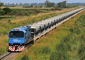 En julio se transportaron más de 860.000 toneladas por tren, y alcanzó un nuevo récord
