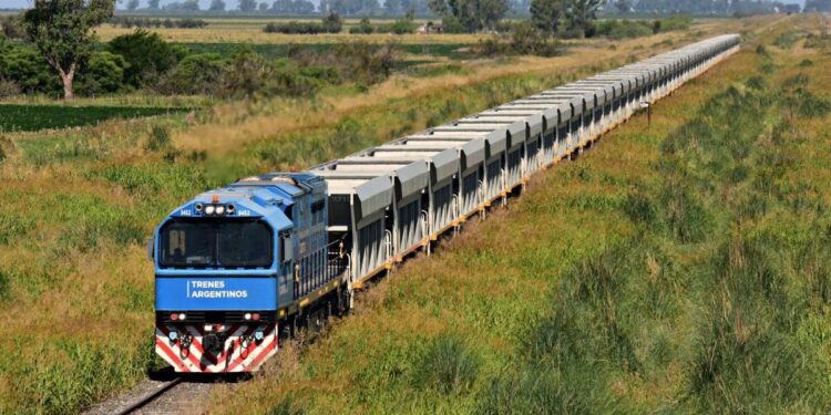 En julio se transportaron más de 860.000 toneladas por tren, y alcanzó un nuevo récord