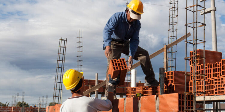 Construcción: evolución de las variables en el 2022