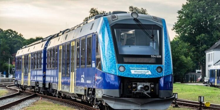 Presentaron el primer tren sin emisiones de carbono del mundo