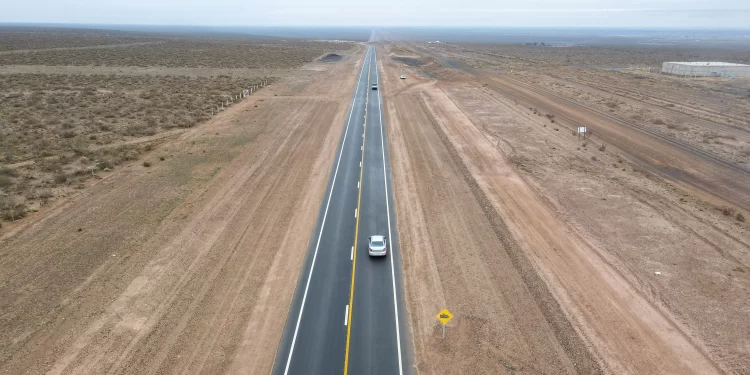 Inauguraron el primer tramo de la nueva “Ruta del Petróleo”