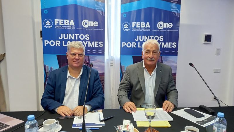 Silvio Zurzolo, presidente de ADIBA y Camilo Alberto Kahale, presidente de FEBA