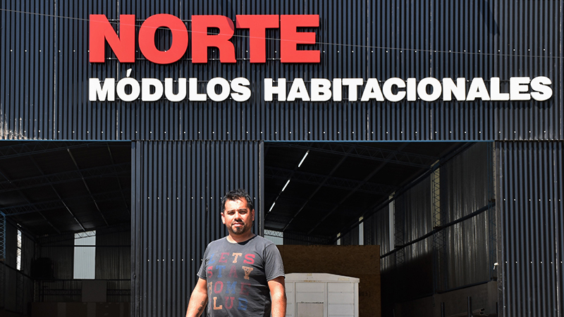 César Miranda, titular de Norte Construcciones