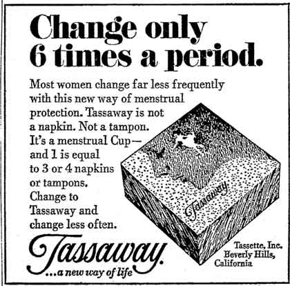 Copa menstrual Tassaway