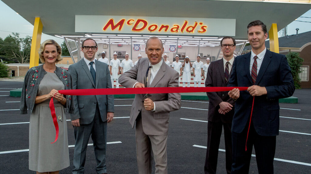 Película sobre la historia de la empresa Mc Donalds