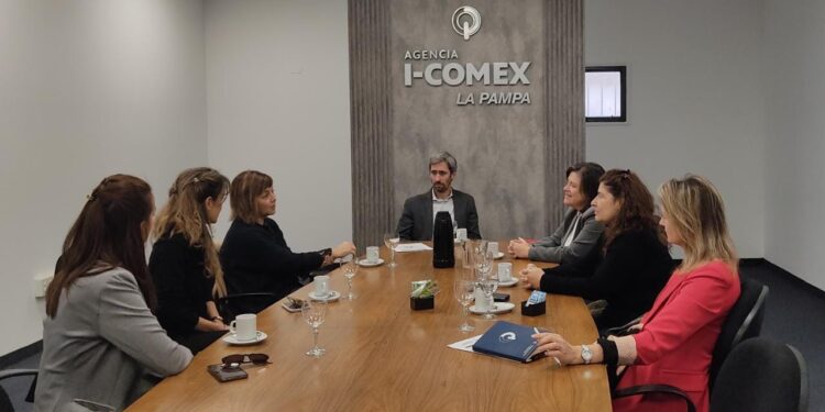 Reunión Reunión de empresarias pampeanas, I-COMEX y el Ministerio de la Producción