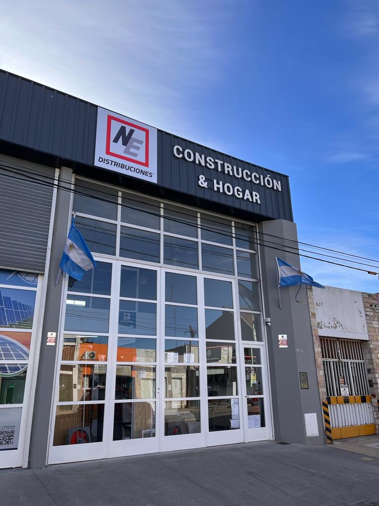 Nuevo local de NE Distribuciones Construcción & Hogar