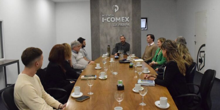 Reunión entre I-COMEX y delegaciones pampeanas
