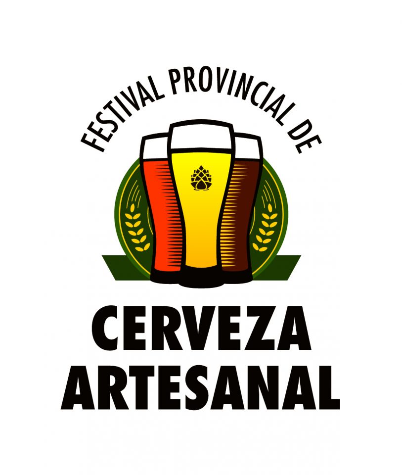 Logo del Festival Provincial de Cerveza Artesanal organizado en Aluminé, Neuquén
