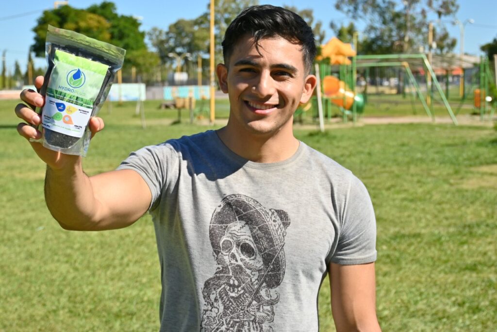 Axel Córdoba, emprendedor, ganador del concurso Premio Joven Empresario Argentino 2023