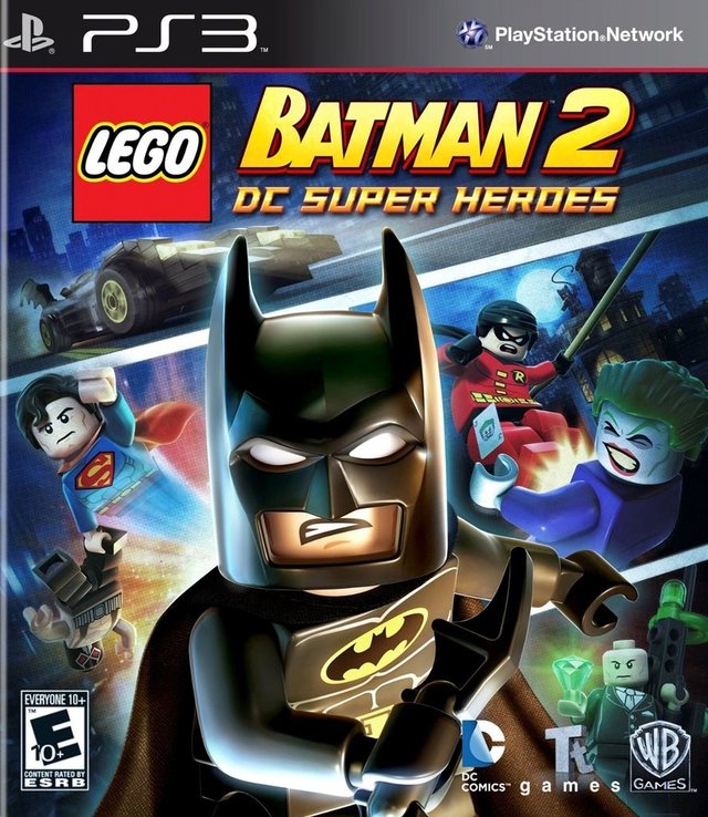 Juego de PS3 Lego sobre Bataman, de DC Comics.