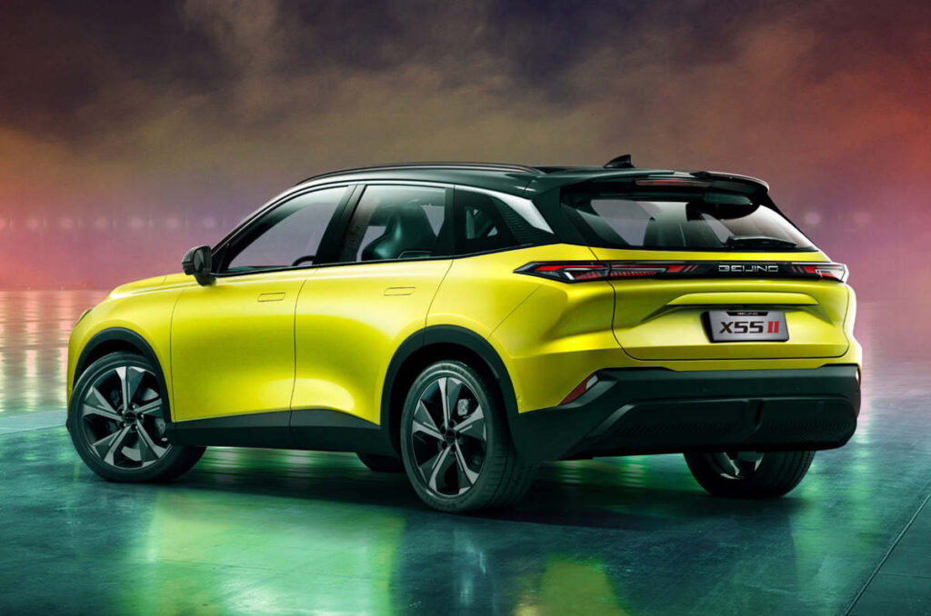 Auto eléctrico chino Modelo Baic X 55 II