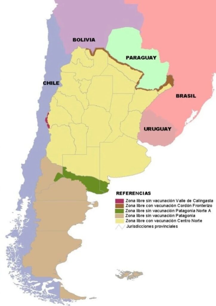Barreras sanitarias de la Argentina
