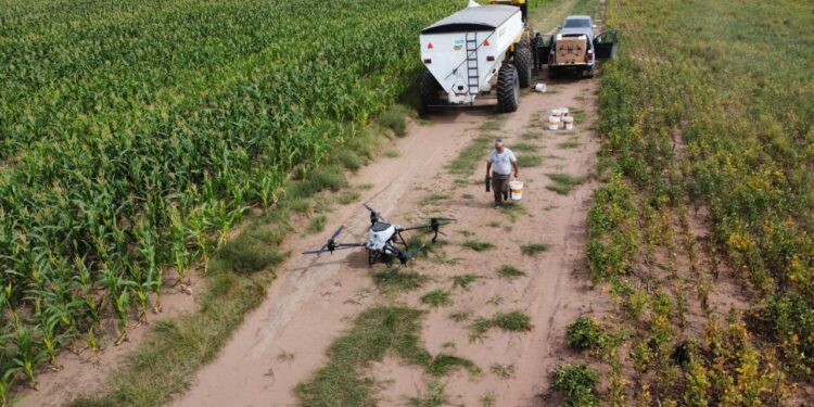 drones para agricultura en argentina
