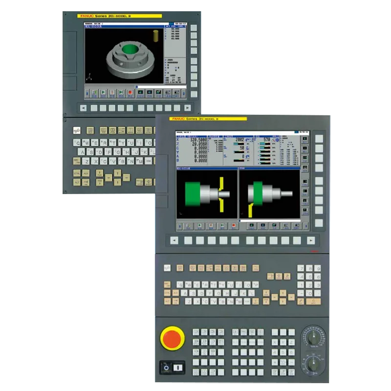 Panel de control de un sistema CNC de Fanuc en la actualidad