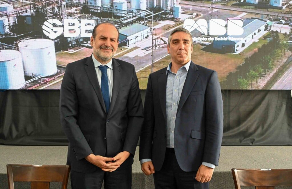 Ritacco y Federico Susbielles, intendente de Bahía Blanca