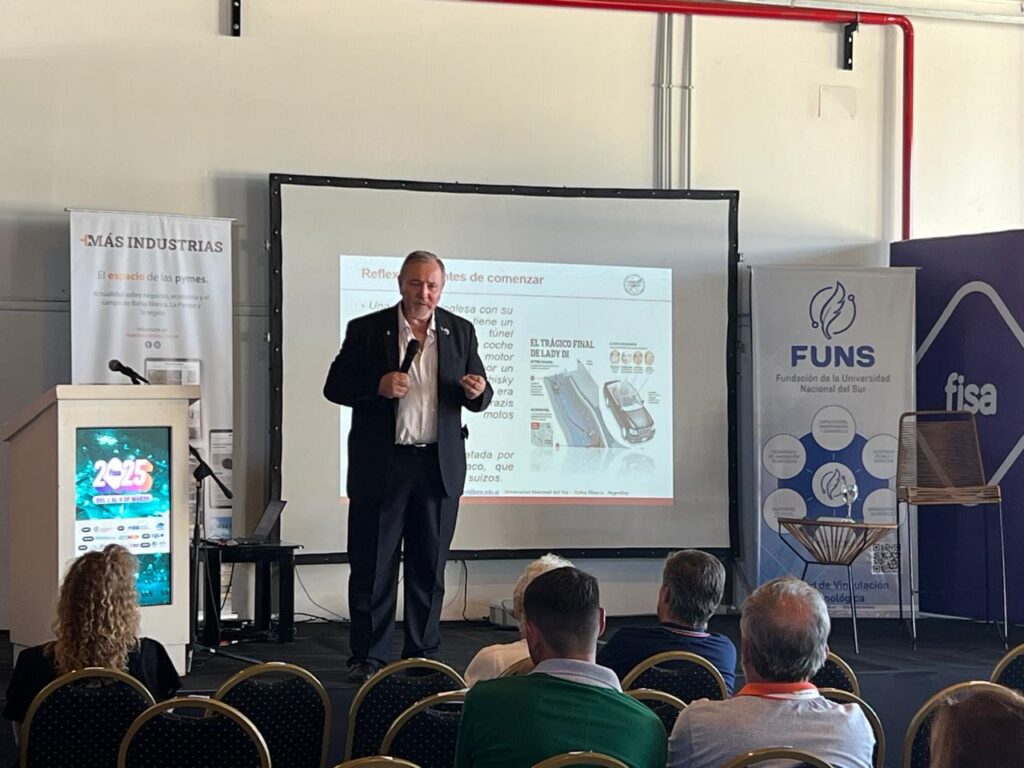 La logística, Supply Chain, IoT y AI’ estuvo a cargo de Ernesto Castagnet en FISA