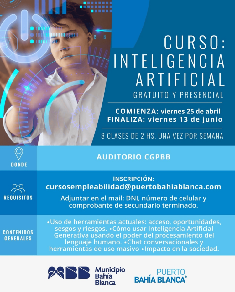 Curso de Inteligencia Artificial en Bahía Blanca
