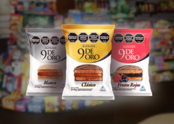 Alfajor 9 de Oro de Cañuelas