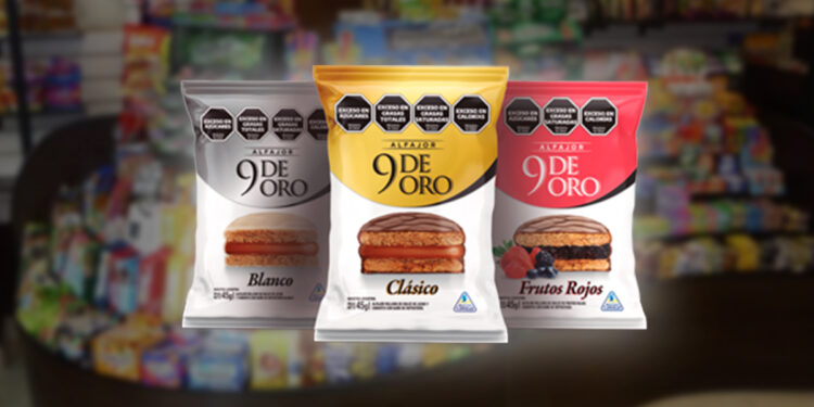 Alfajor 9 de Oro de Cañuelas