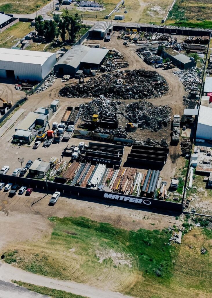 Matfer, la empresa líder en el reciclado de chatarra en Bahía Blanca