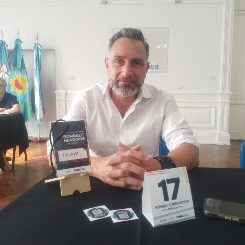 Ariel Olaya, organizador y productor de eventos de Bahía Blanca