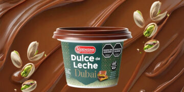 Dulce de leche con pistacho