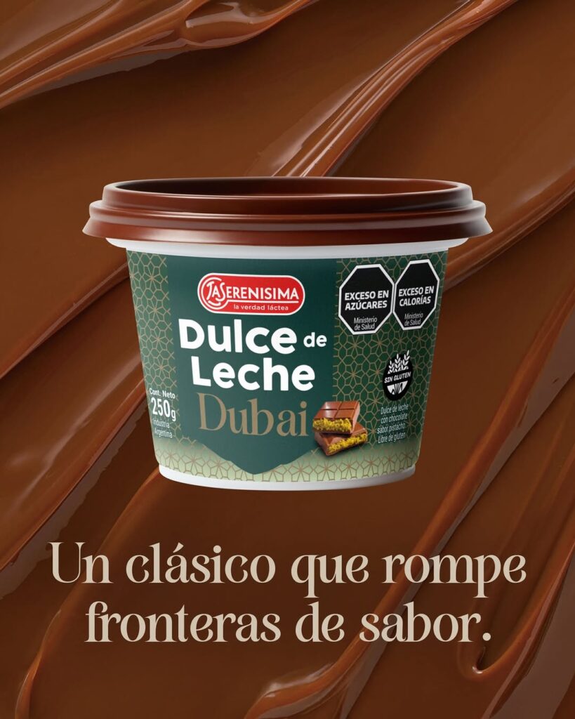 Nuevo dulce de leche dubai
