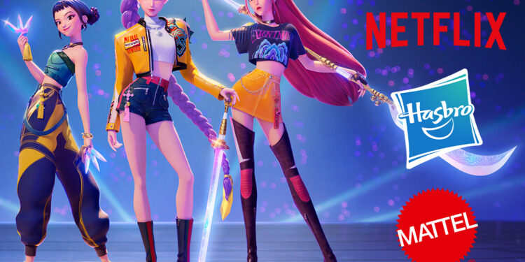 Las guerreras K-pop: Netflix, Mattel y Hasbro lanzan muñecas y juguetes inspirados en el fenómeno global