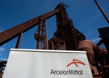 ArcelorMittal brnding.
