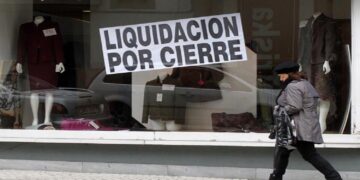 Uno de los comercios históricos que cuelga el cartel de liquidación por cierre g. salgado